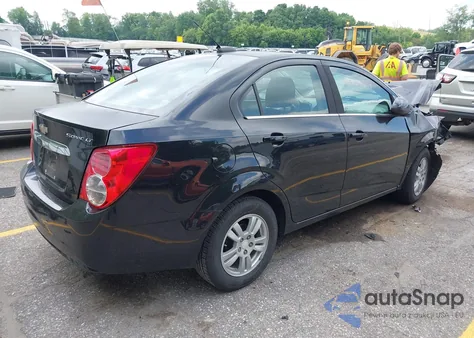2016 Chevrolet Sonic Lt Auto from USA, damaged, VIN 1G1JC5SH2G4140297